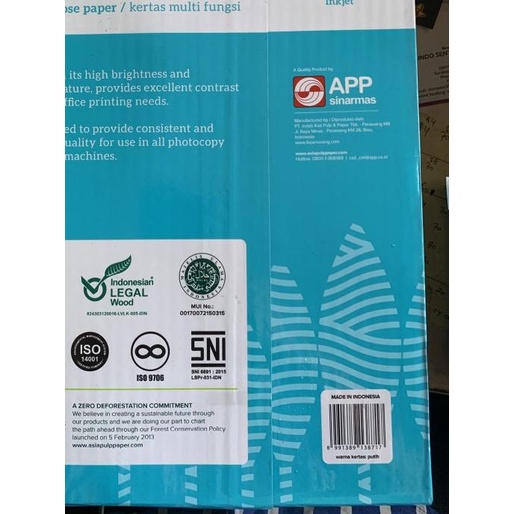 

☂ Kertas HVS 70 gram F4 Natural ✤