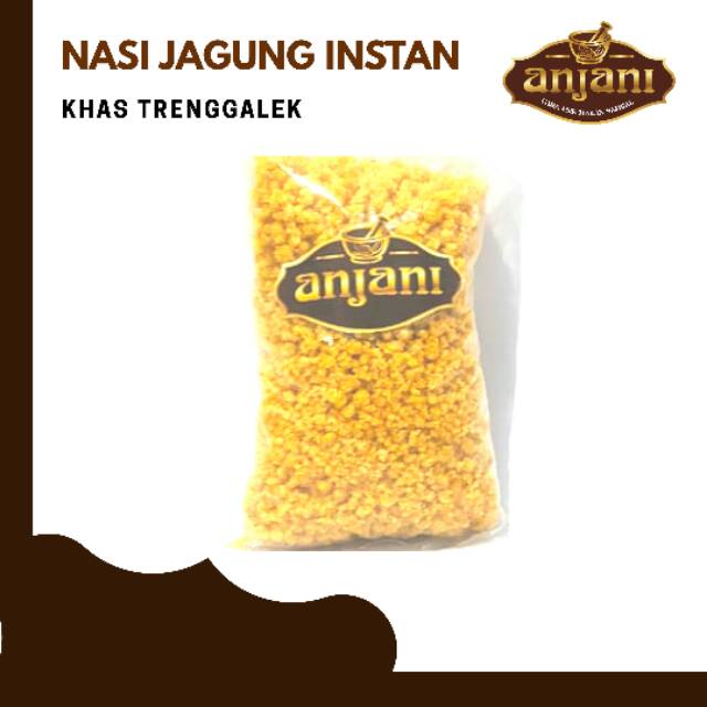 

Nasi jagung sego ampok instan healthy rice murah enak bergizi