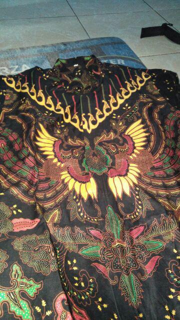 Kemeja Batik Pria Modern Lengan Panjang Casual Modis Slim Fit Trendy Masa Kini Ol 162