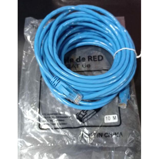 Kabel LAN 10Meter Cat6 RJ45 - Kabel Jaringan 10m Cat6