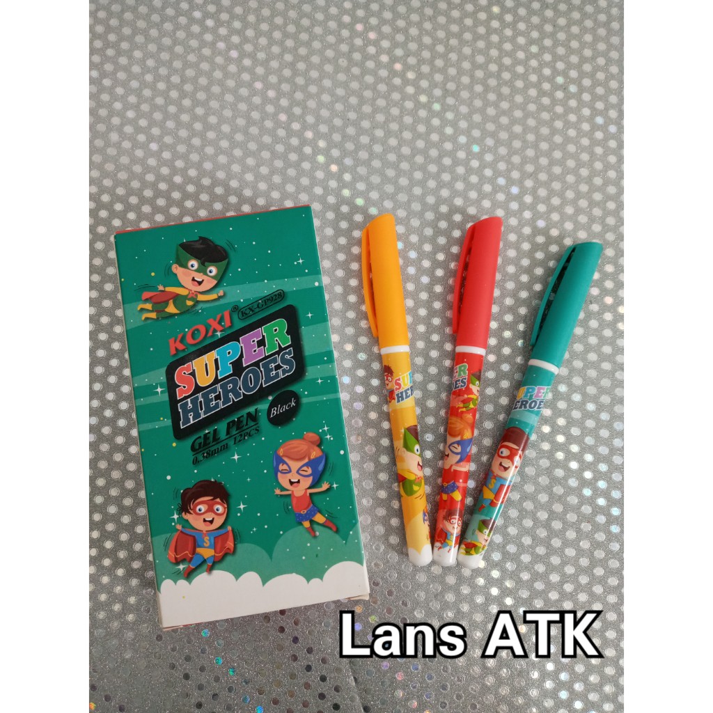 

Ballpoint Motif fancy KOXI KX-GP928 Gel Pen / pulpen - satuan (pcs)