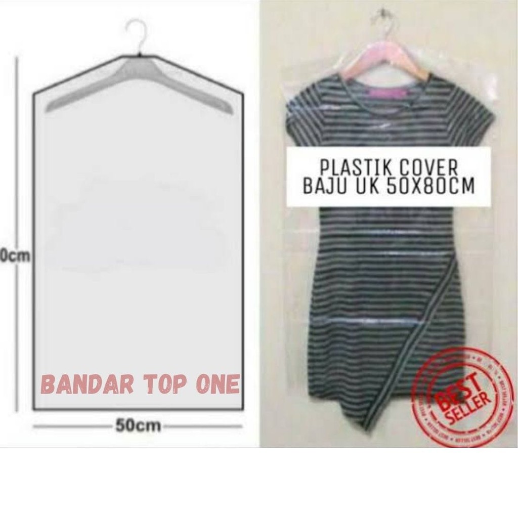 Cover MIKA BAJU UKURAN 80 cm X 55 cm HARGA PER BH