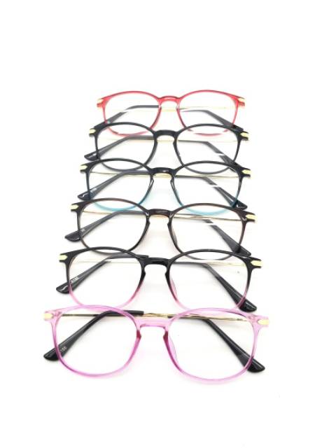 Frame Kaca mata Anti Radiasi, Kacamata Minus, Kaca mata Trendy, Kacamata Elegant, Kaca mata New 8155