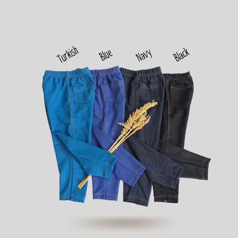LEGGING DENIM legging anak legging kaos celana anak
