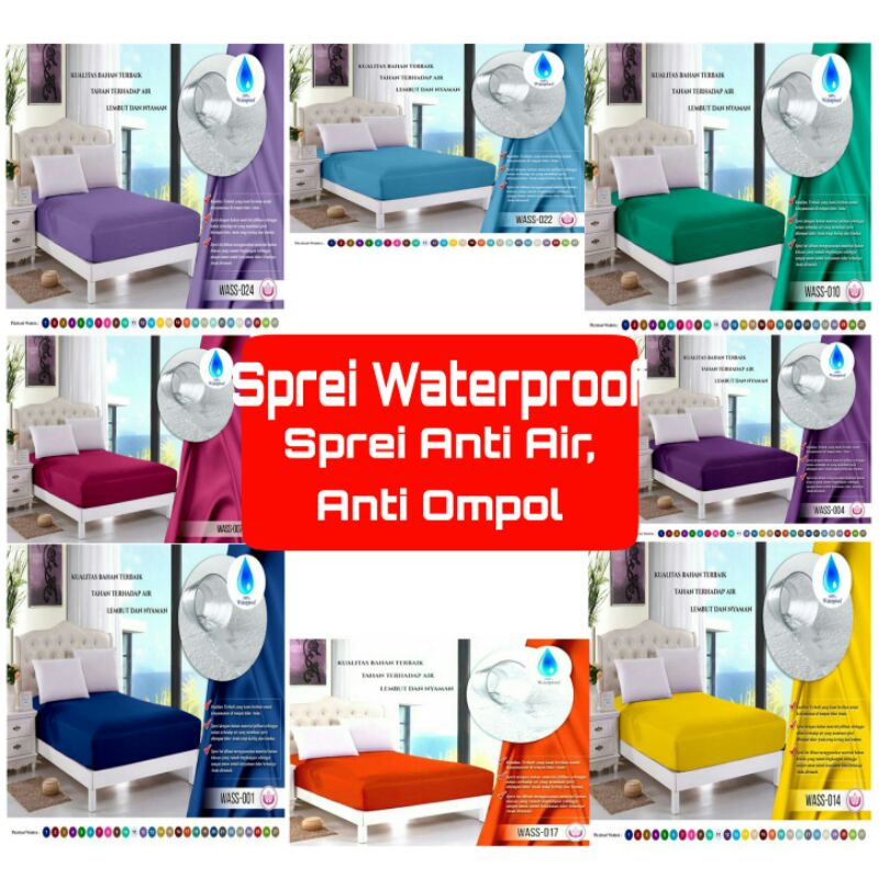 SPREI ANTI AIR ANTI OMPOL SPREI WATERPROOF TINGGI 35