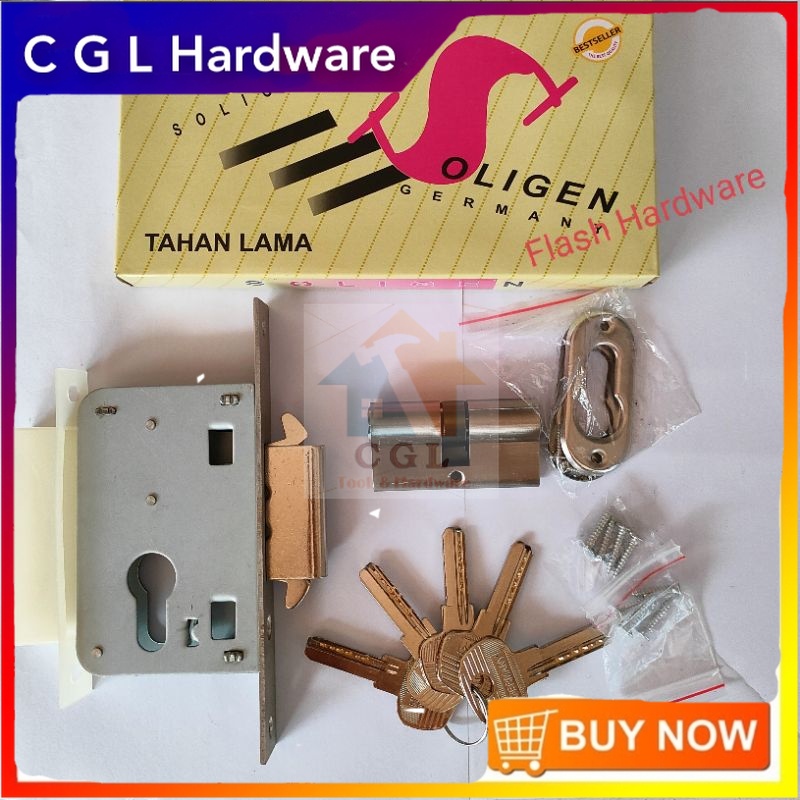 body kunci pintu dorong sliding Soligen 514