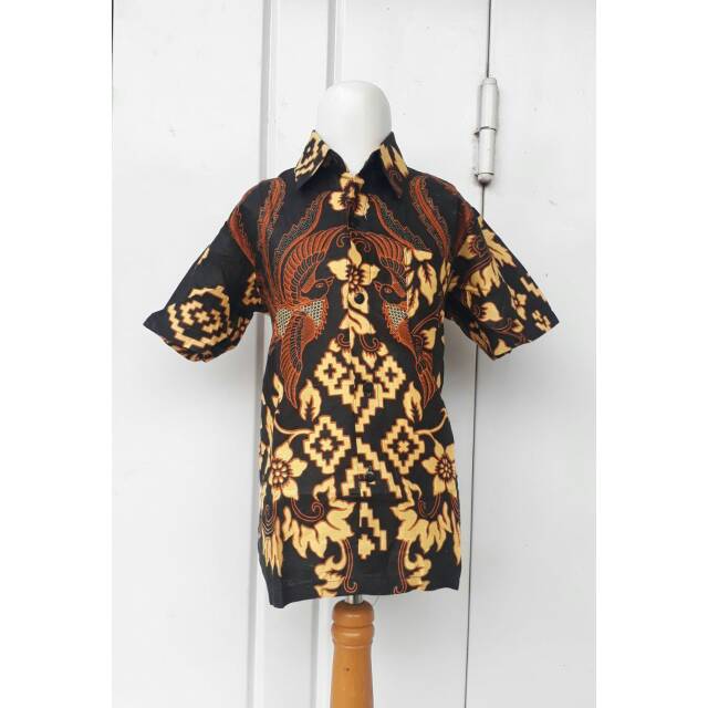 Hem Kemeja Anak Batik Batara Couple Orang Tua