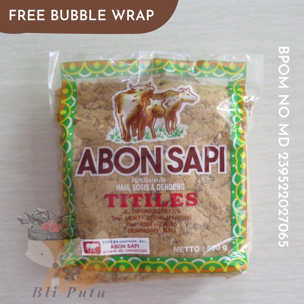 

ABON SAPI TITILES BALI TERMURAH - 500GR