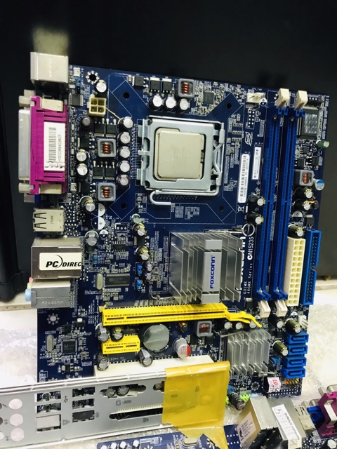 Paket Mainboard G31 plus Quadcore Q8200 Fan Ram 2Gb