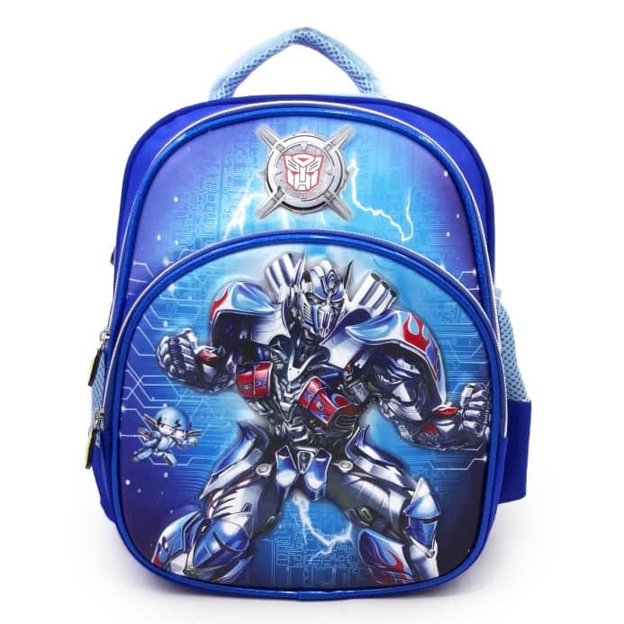 Ds20V24V Tas Ransel Sekolah Tk Anak Laki Laki Transformers Optimus 3Res Import R250R21T2