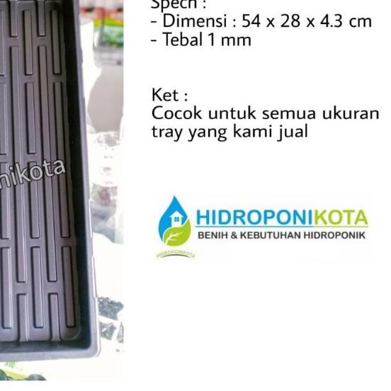 ➻ PAKET TRAY SEMAI (tray semai + alas tray) - tray semai hidroponik - tray semai pertanian ✿