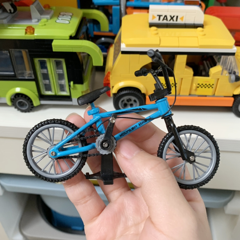 Mainan Model Sepeda Jari Mini 1 / 18 Dengan Rem Cadangan Bahan Alloy Untuk Hadiah Anak