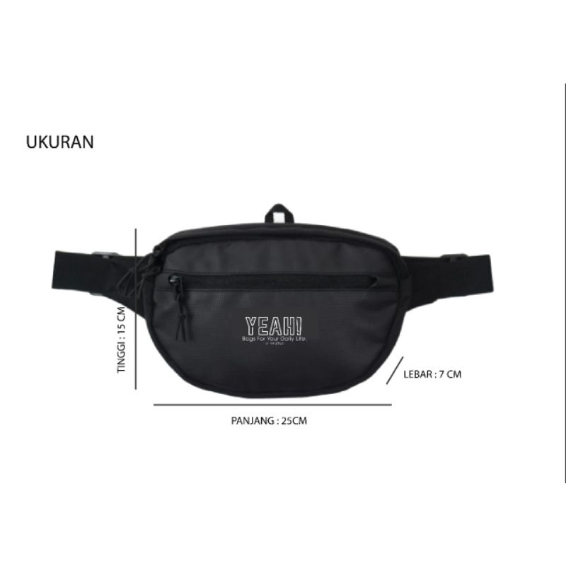 TAS YEAH WAISTBAG YEAH TAS SELEMPANG YEAH