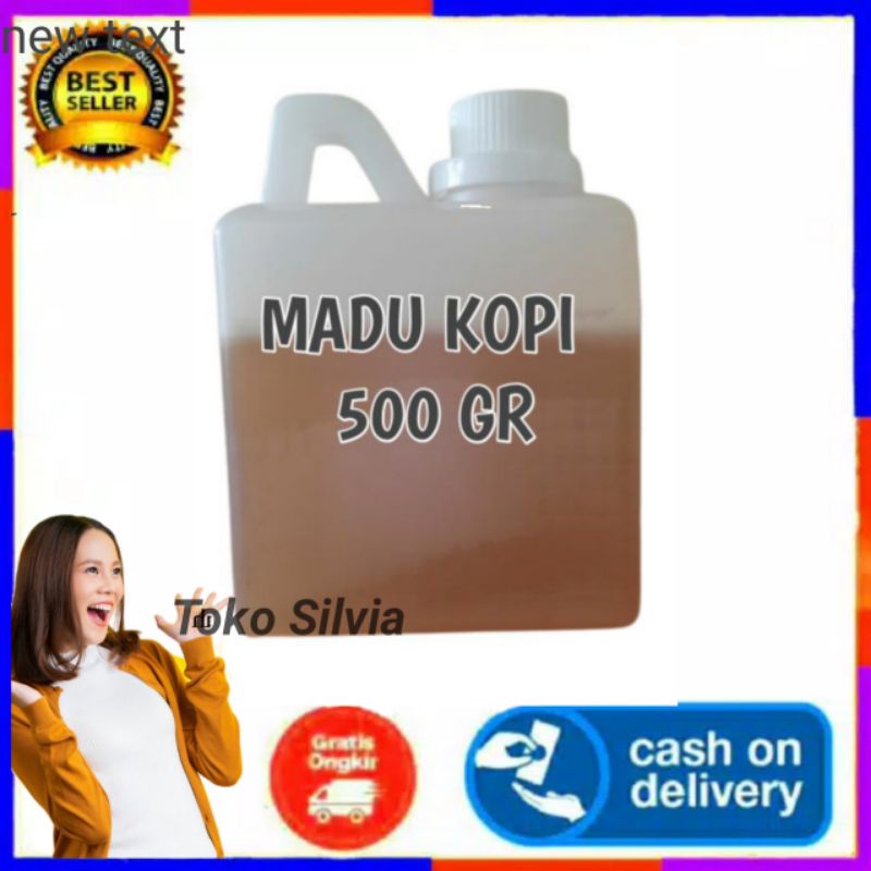 12.12 Flash Sale (COD) Madu Murni Nektar Kopi Asli Madu Kemasan 500 gram