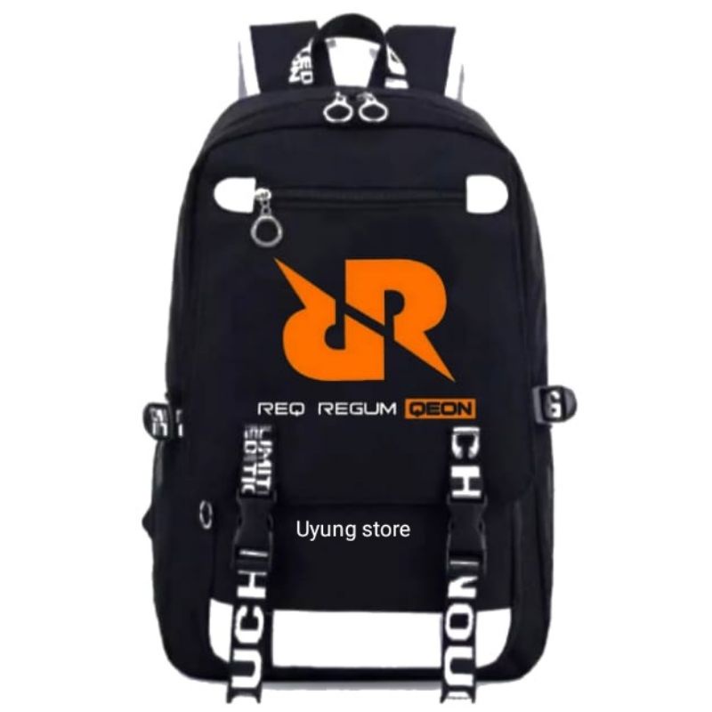 Tas Ransel Anak Sekolah TK SD SMP Terbaru Gaya 0003 Gaming Karakter RRQ Trend Kekinian