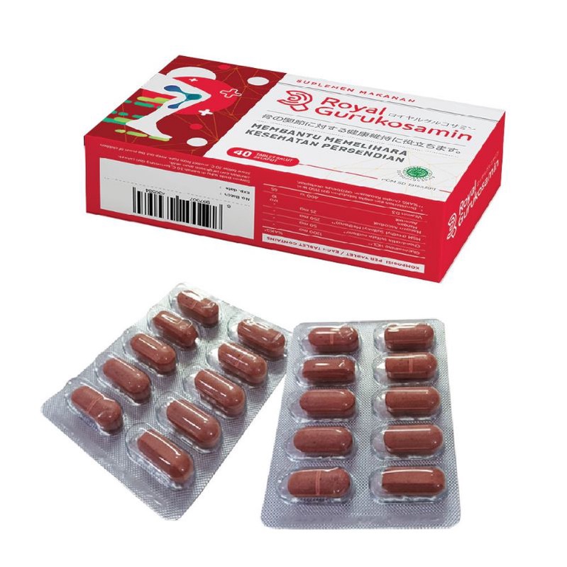 Royal Gurukosamin | Glucosamine | Vitamin Tulang dan Sendi