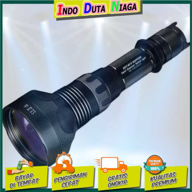 IDN TOOLS - JETBeam RRT-M1X Raptor Flashlight Laser LED WP-T2 480 Lumens