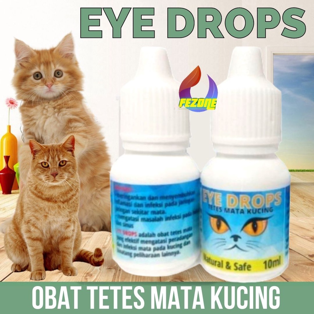 Obat Tetes Mata Untuk Kucing Anjing FEZONE