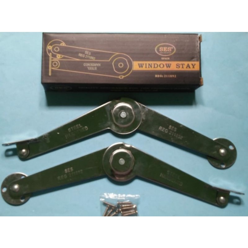 ENGSEL SALON 9" CHROME SES / ENGSEL SIKUTAN TEKUK JENDELA