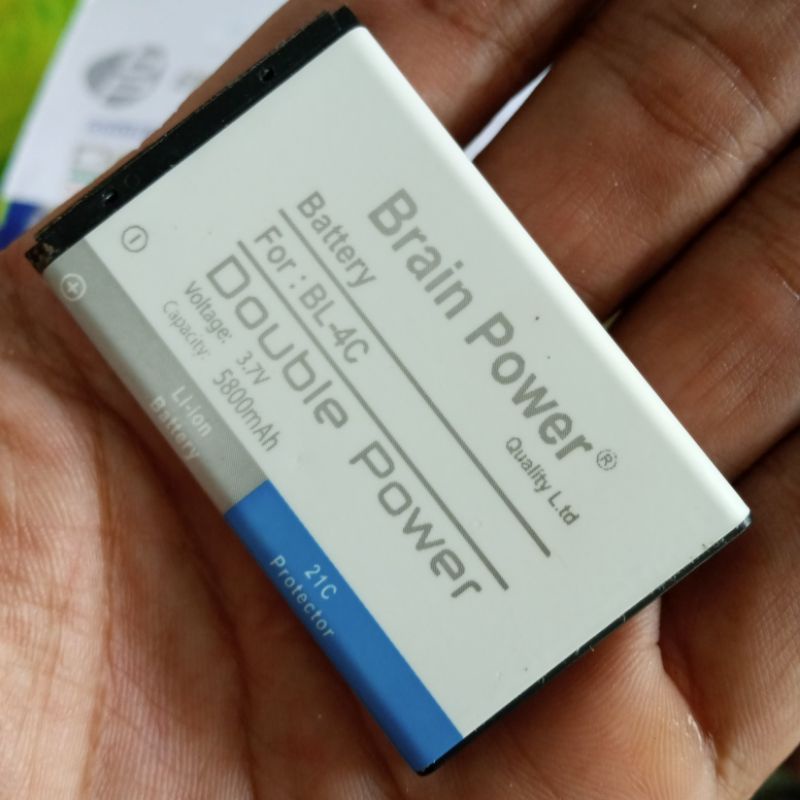 Batre baterai battery Nokia BL-4C Double Power