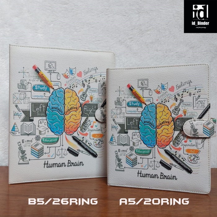 

Update Binder Printing Motip Human Brain A5/Ring 20, B5/Ring 26 Promo