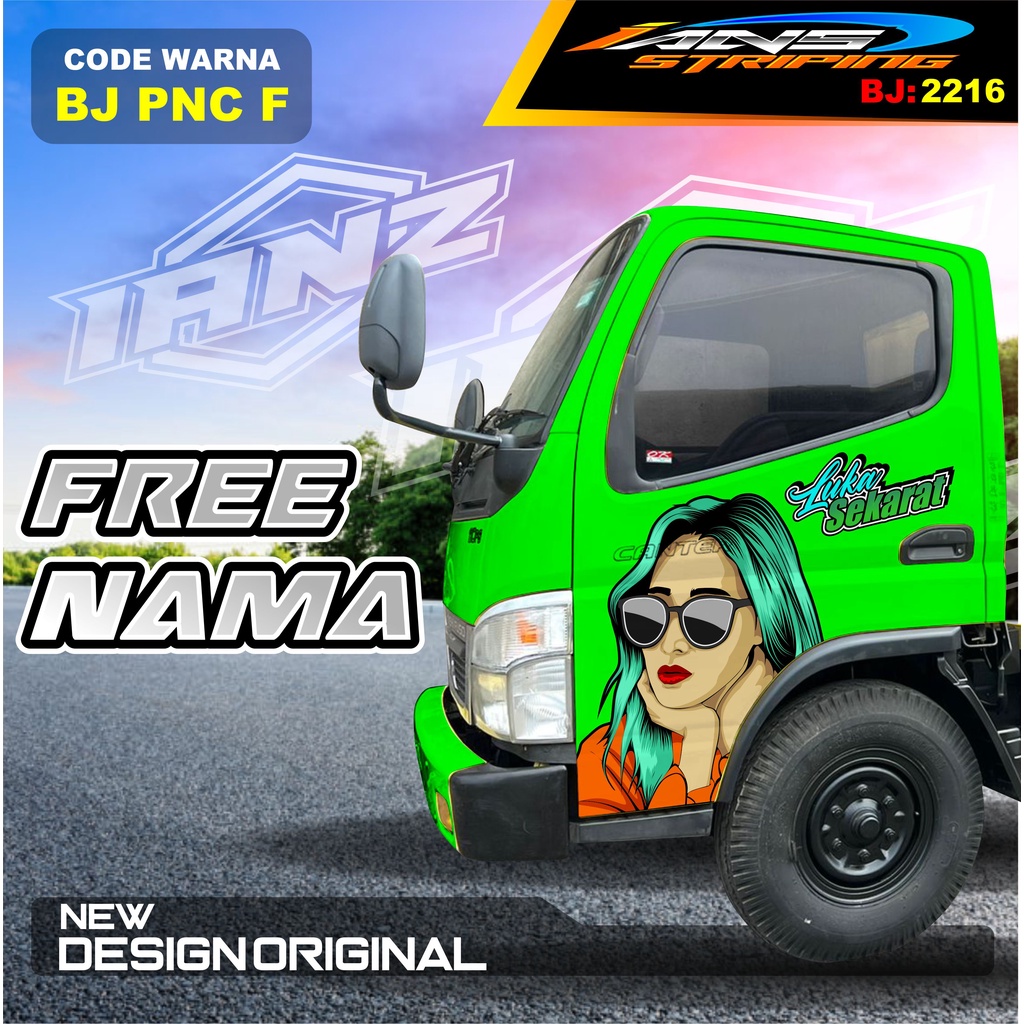 STICKER PINTU TRUK FUSO RAGASA / DECAL PINTU DUMTRUK  / STIKER MOBIL TRUK / STIKER PINTU TRUK KEREN