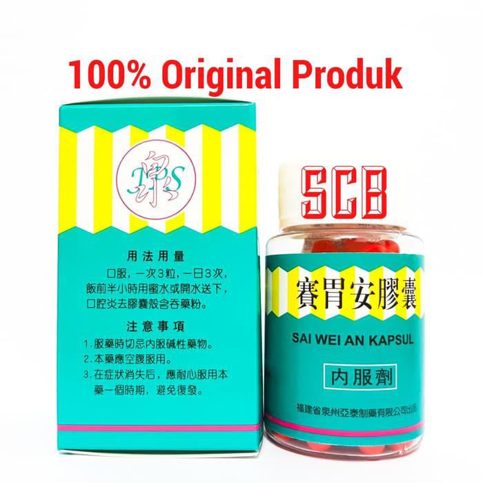 

BERKHASIAT SAI MEI AN KAPSUL - OBAT MAAG, INFEKSI LAMBUNG & TENGGOROKAN !!!!