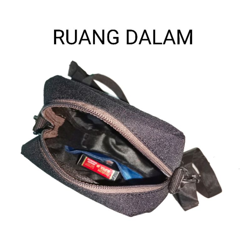 Tas Selempang Pria Mini / Tas Selempang Kecil Pria