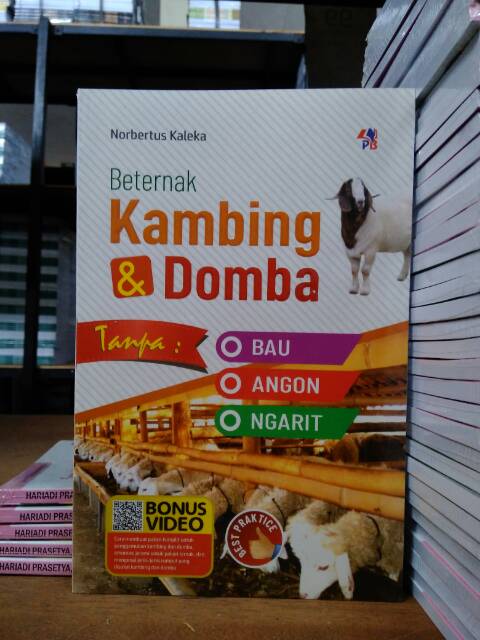Buku Beternak Kambing & Domba, Tanpa Bau, Angon, Ngarit