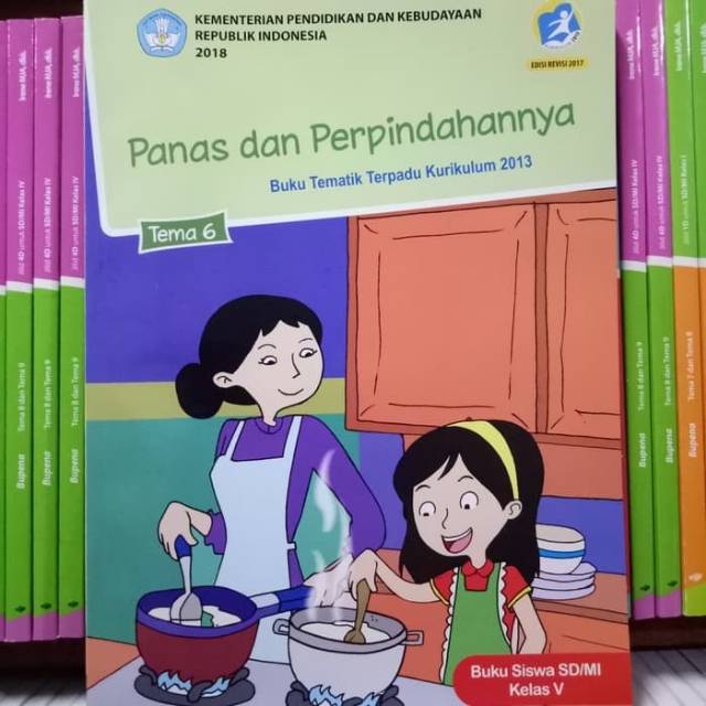 Buku SD Tematik Kelas 5 Tema 6 Revisi Diknas