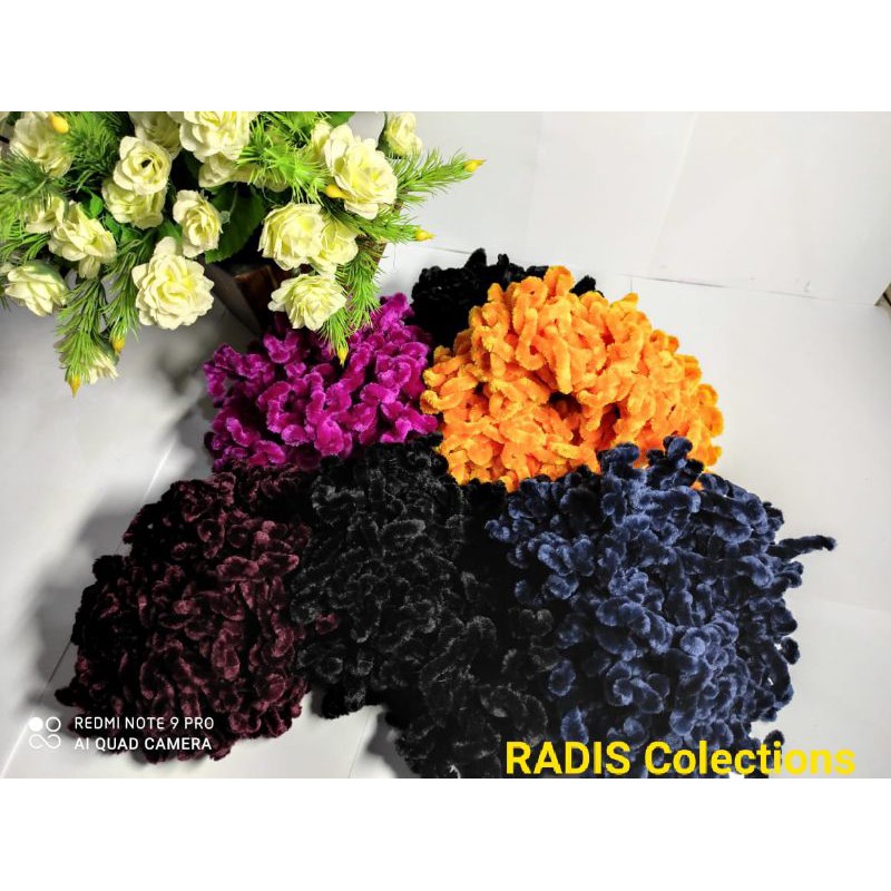 ikat rambut hijab - ikat rambut ubur-ubur