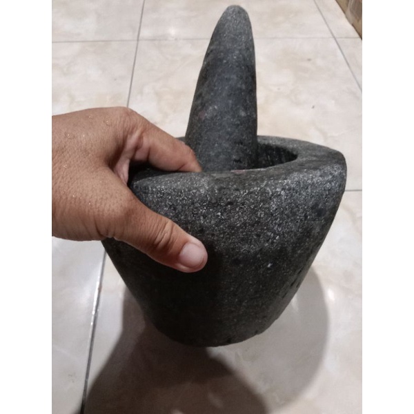 Tempat TUMBUK Batu Kali Asli BATU KALI Cobek
