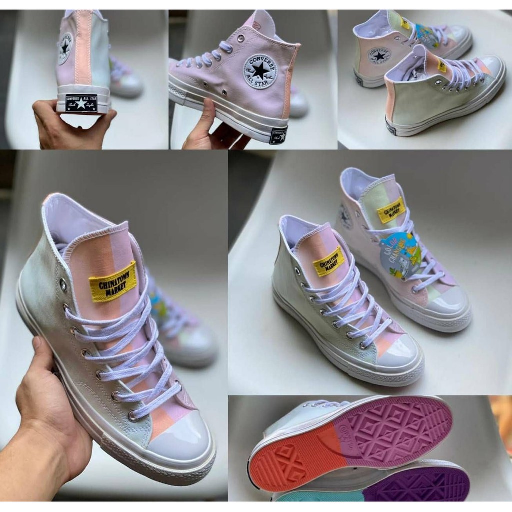 Sepatu sneakers fashion pria cowok keren import branded converse high quality original terbaru