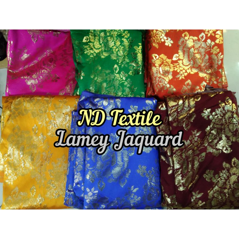 Kain Jaquard Lamey/Cheongsham/Harga Tertera 1/2(0.5)mtr/Minimal Order 1 mtr