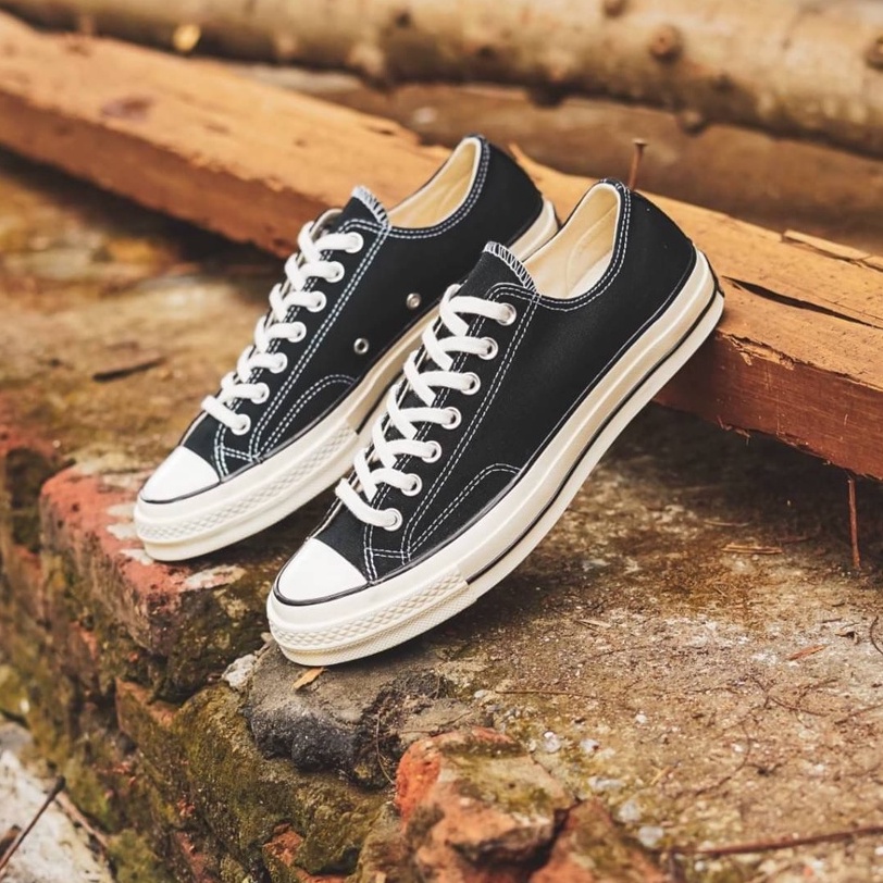 Converse 70’s Low Egret Black White - Resmi PT MAP