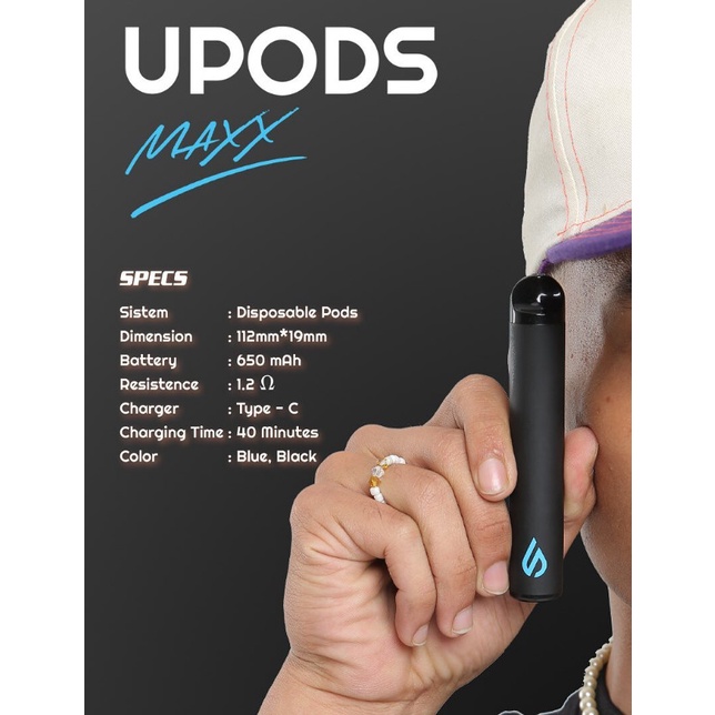 Upods Maxx Pod Device ONLY 100% Authentic by Upods Indonesia / Max