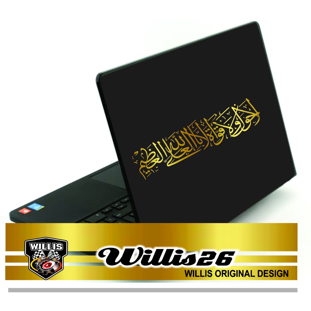 

stiker LA LAHAULA sticker laptop stiker cutting