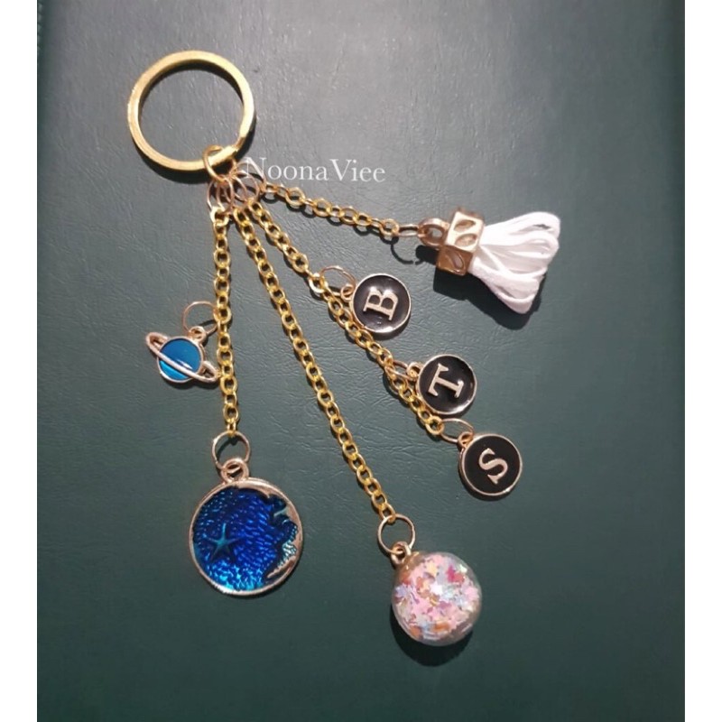 Keyring/ Gantungan Kunci Custom 7 Enamel