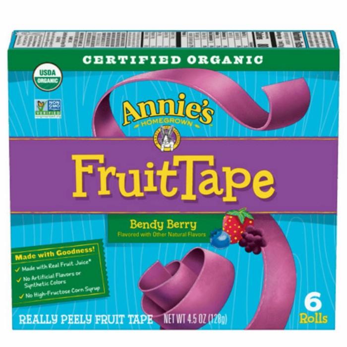 

ANNIE'S ORGANIC FRUITTAPE BENDY BERRY