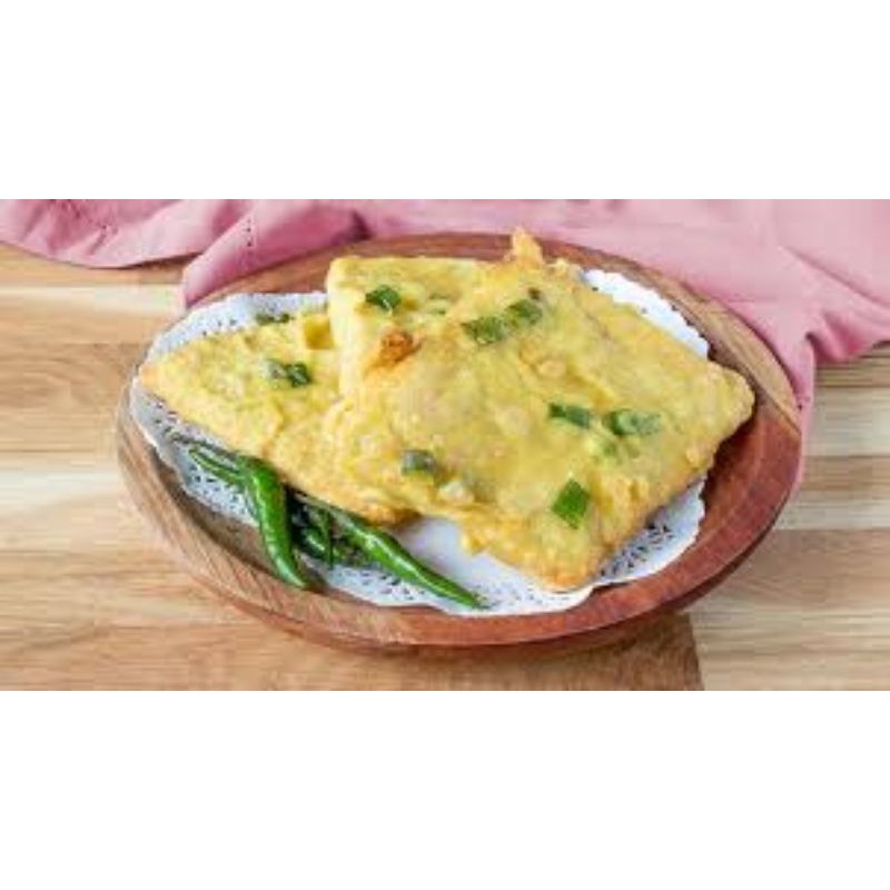 

gorengan tempe tepung 50pcs matang fresh(order sebelum jam 09.00 pagi)