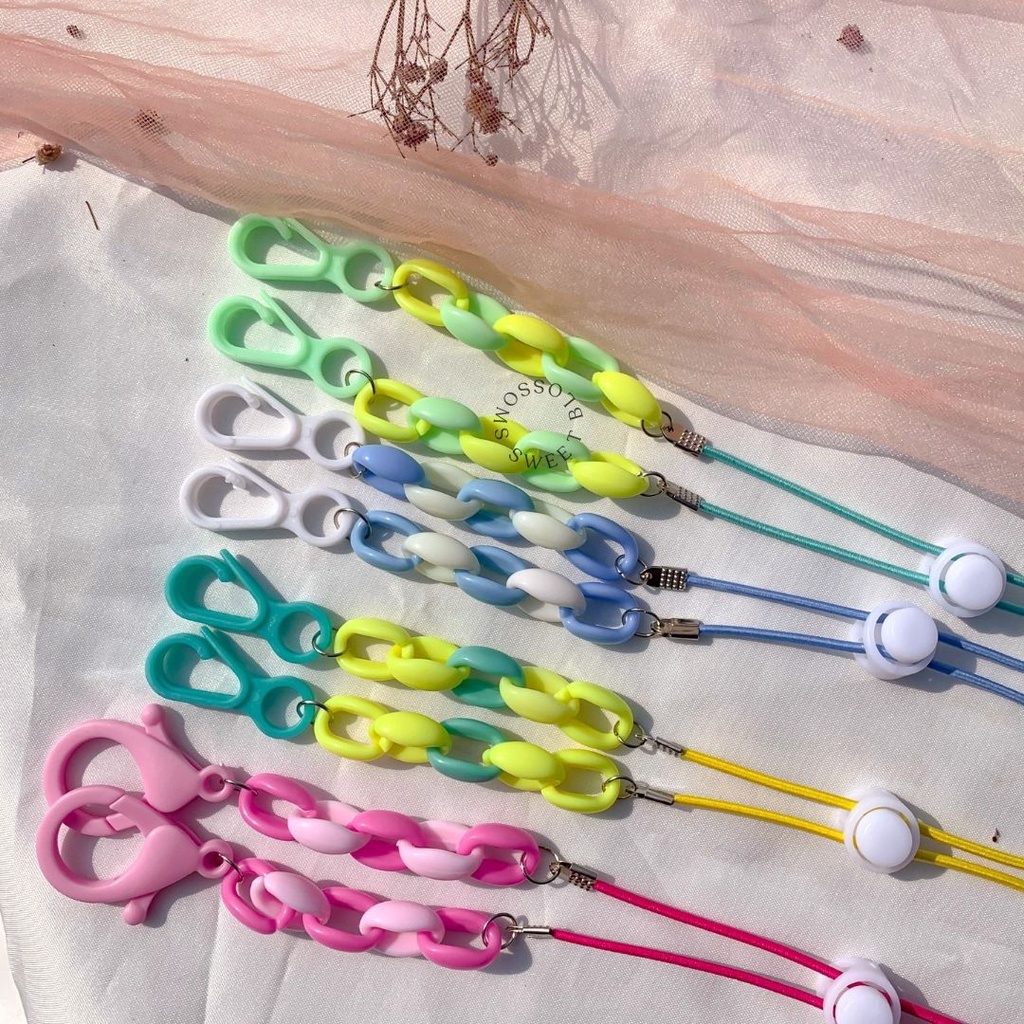 2 in 1 Strap Mask & Connector Chain (Rantai)