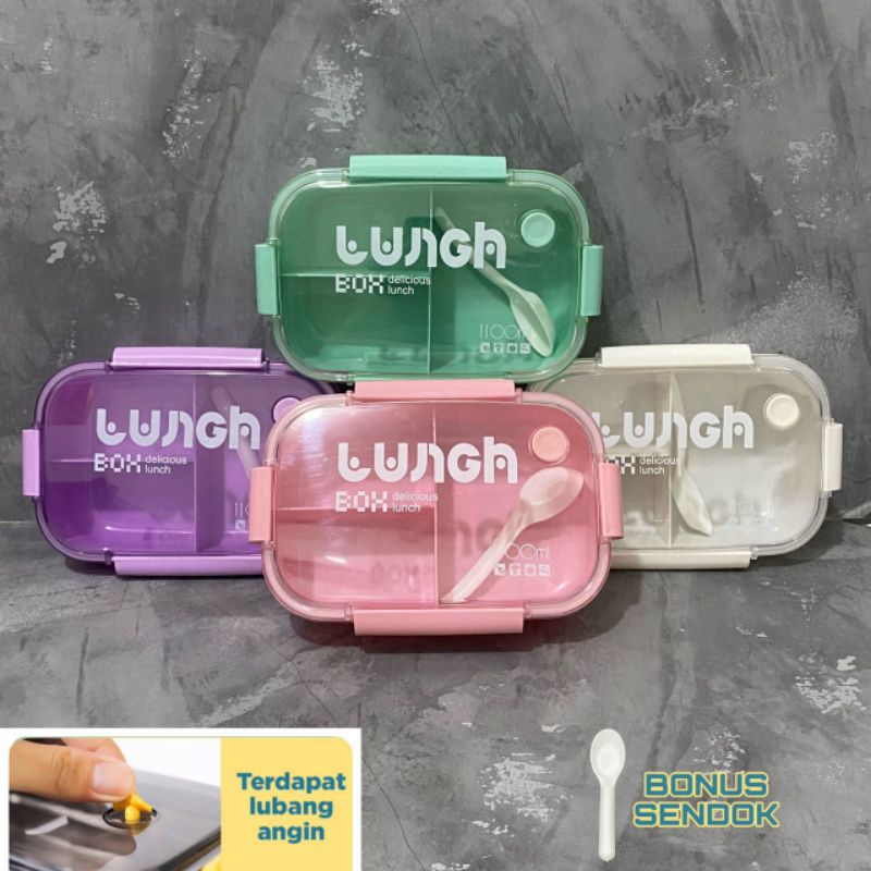 Lunch Box Delicious Transparan