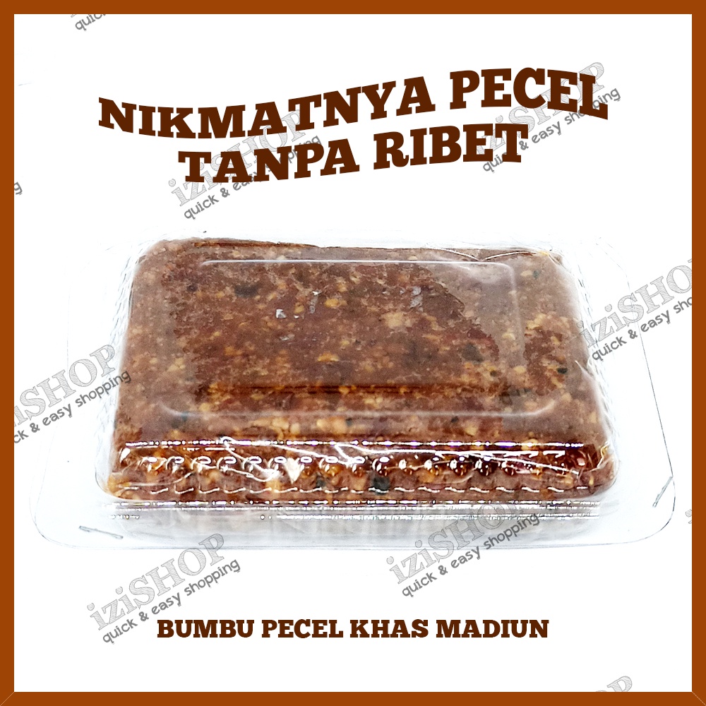 

Bumbu PECEL Asli Madiun Depot Bu Rudy