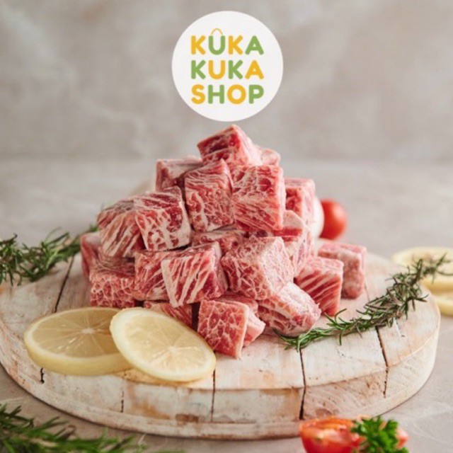 Daging Beef Wagyu Saikoro Cubes Meltique FRESH CUT! 250gr