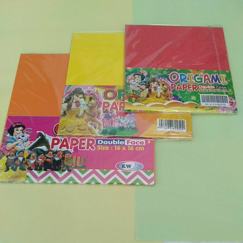 

origami | origami double face | kertas origami | origami bolak balik