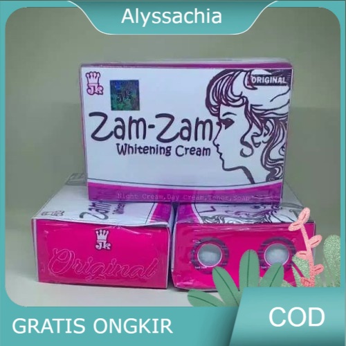 cream zam zam original 100% / bedak krim zamzam original ori