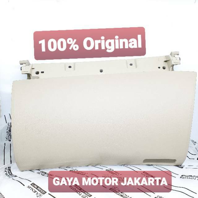 Cover Laci Dashboard Atas - Tutup Laci Atas Dashboard Toyota Innova 2004-2015 Cream 55440-0K030-A0 ORIGINAL