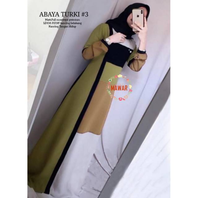 Abaya turki #3
