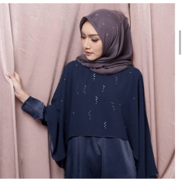 KEMILAU HUJAN DRESS XS BY VANILLA HIJAB