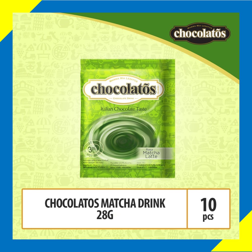 

Chocolatos Drink Rasa Matcha Latte - 26gr (DACA5)